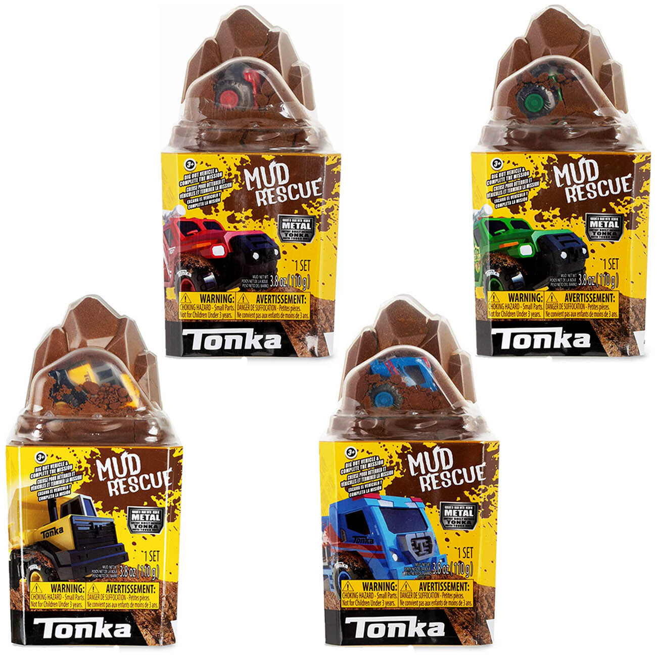 Tonka Metal Movers Mud Rescue Assorted