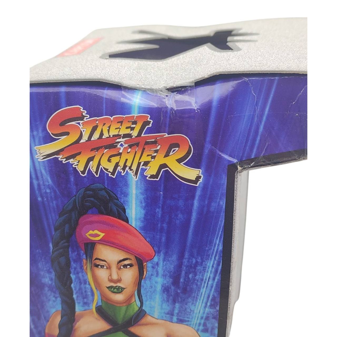 WWE x Street Fighter Bianca Belair Cammy Mashup Action Figure – Damaged Packaging