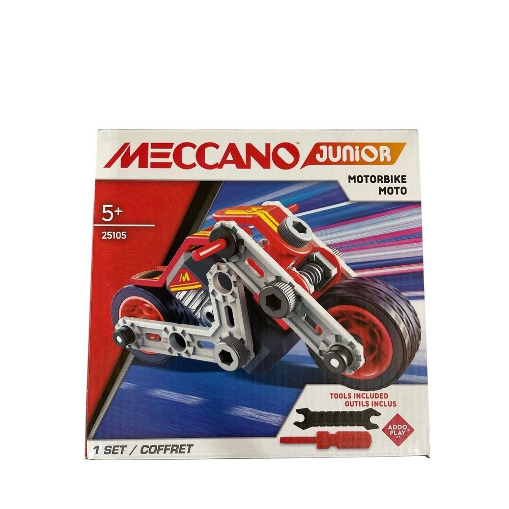Meccano Junior Action Builds - Motorbike