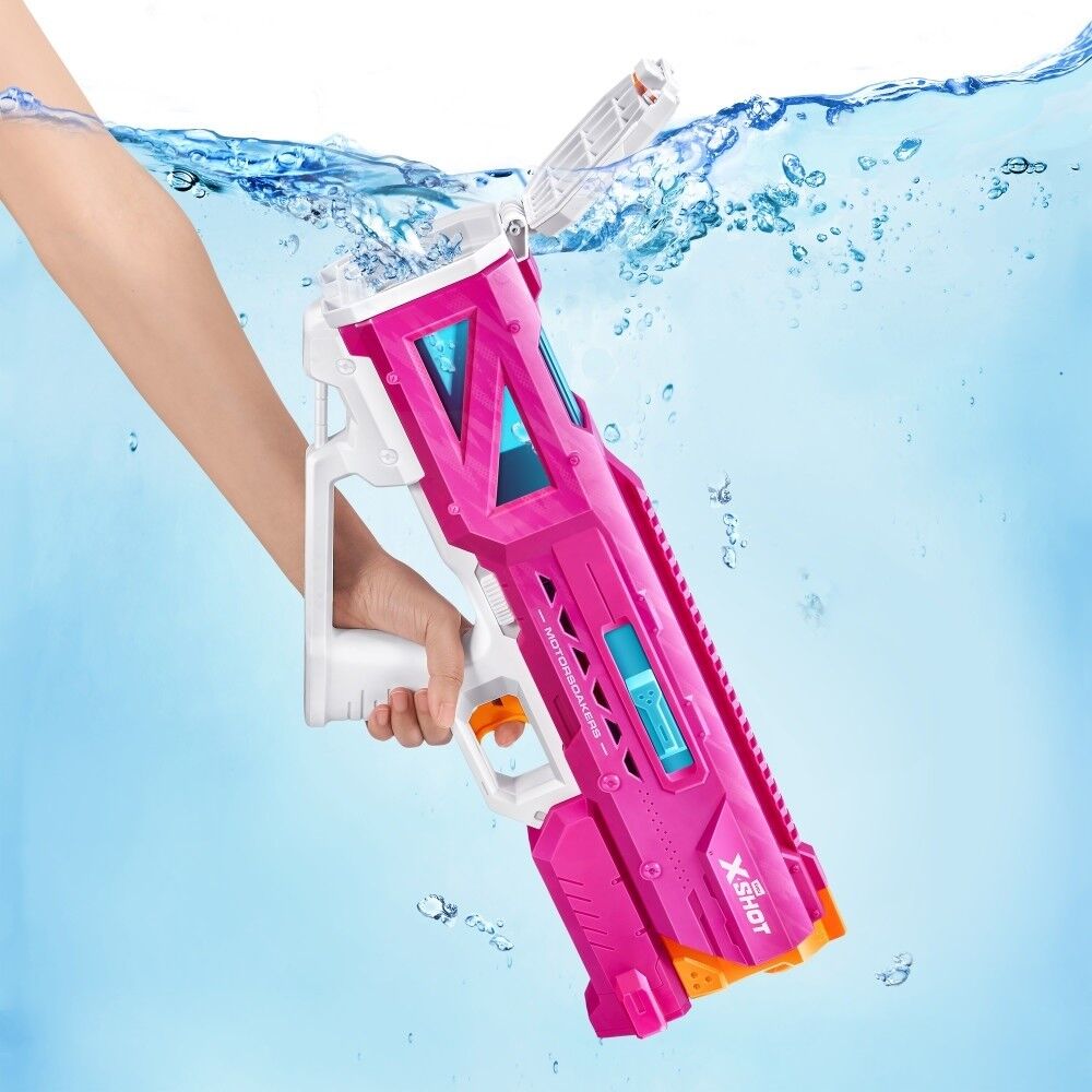 Zuru XSHOT Fast Fill Motor Soaker - Hydra Pulse Pink
