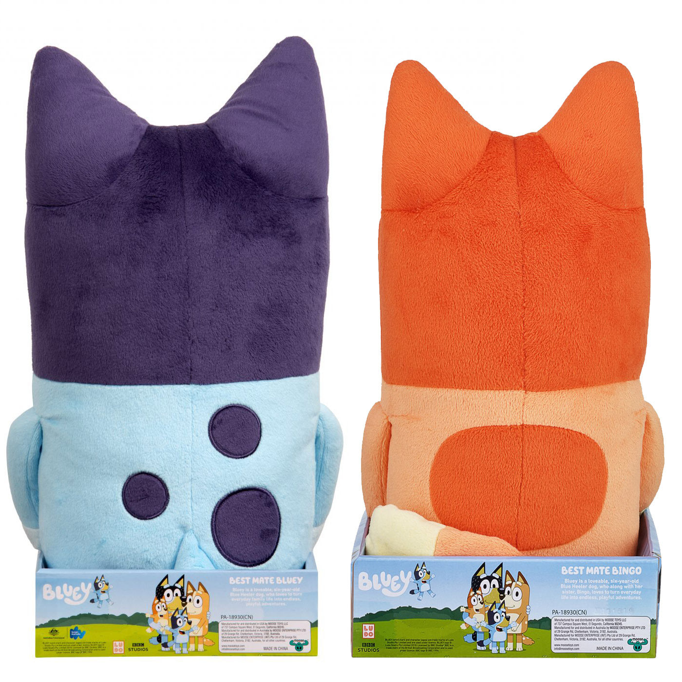 Bluet Friends Plush Pack - Best Mate Bluey & Bingo