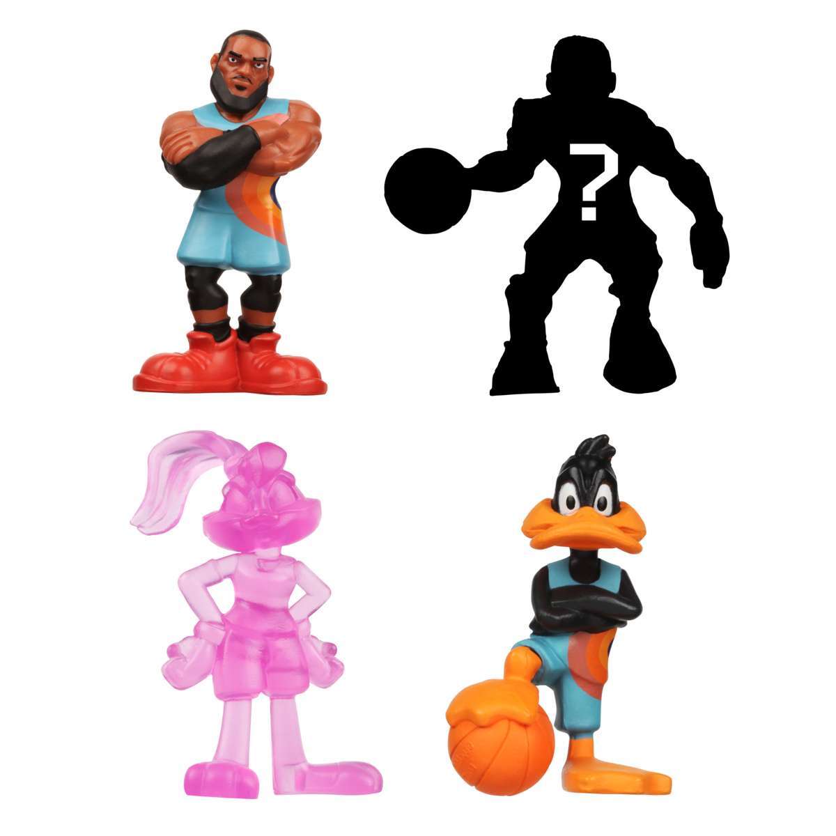Space Jam Mini Figures 4 Pack Tune Squad + Starting Line Up