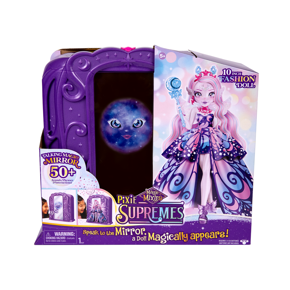Magic Mixies Pixlings Supremes Magic Mirror 10 Inch Fashion Doll