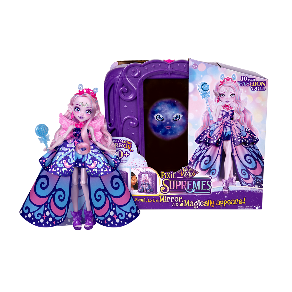 Magic Mixies Pixlings Supremes Magic Mirror 10 Inch Fashion Doll