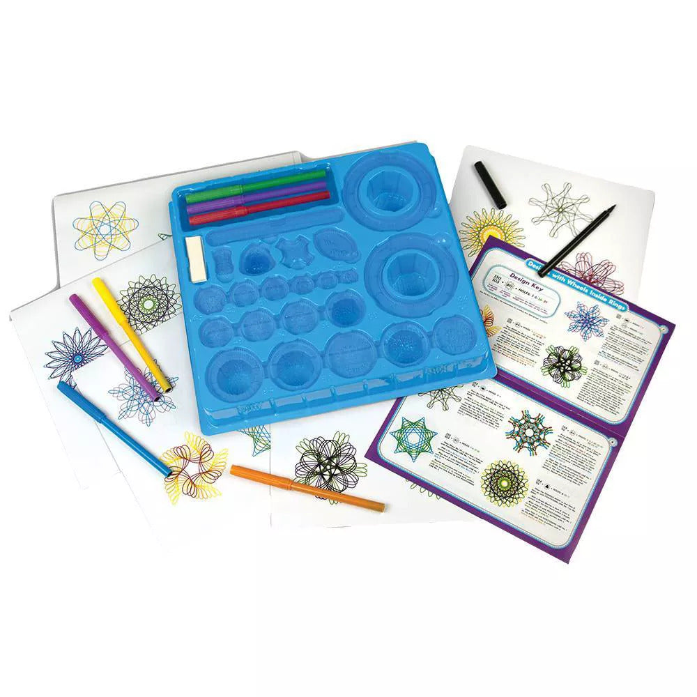 The Original Spirograph- Drawing Set with Markers