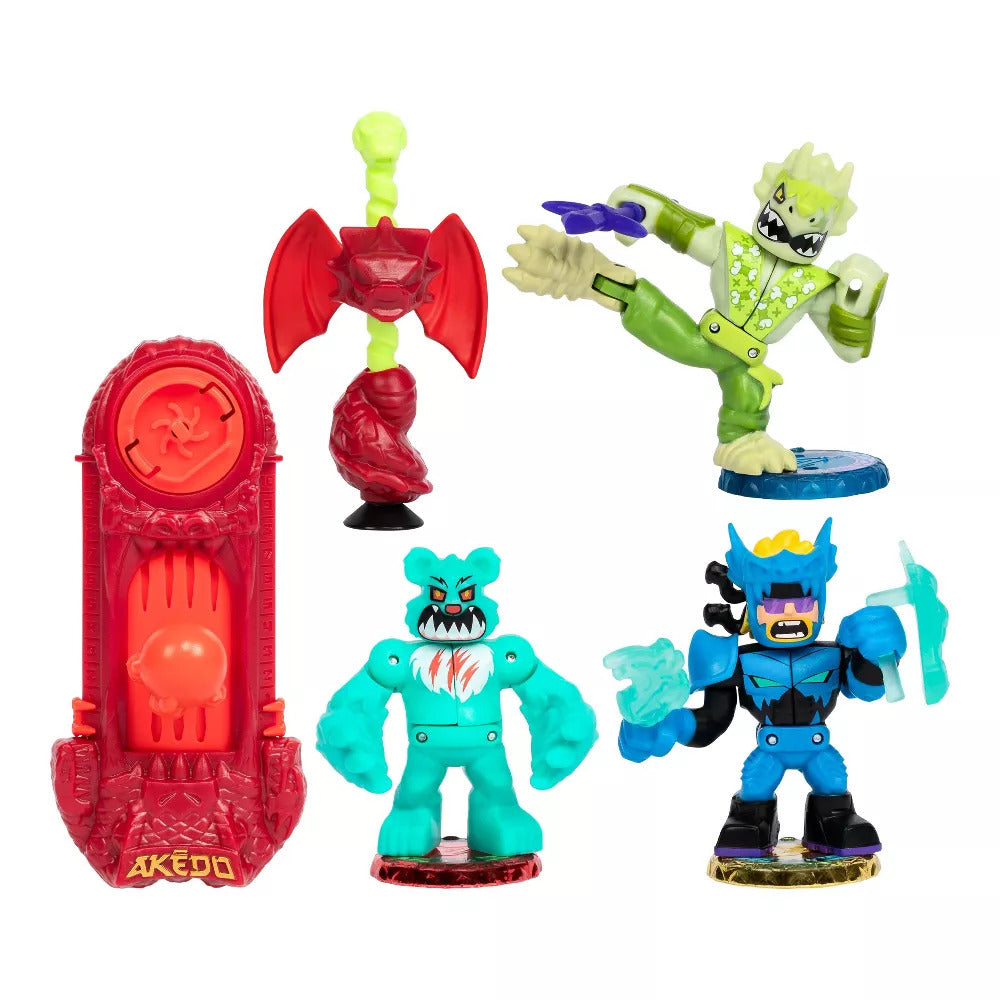 Legends of Akedo Beast Strike Starter Pack - Kick Attack Tri Kwonto