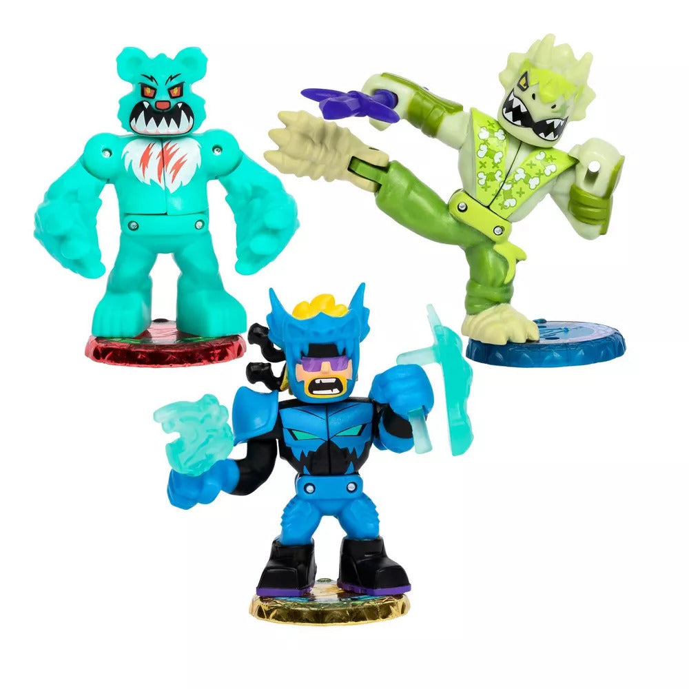 Legends of Akedo Beast Strike Starter Pack - Kick Attack Tri Kwonto