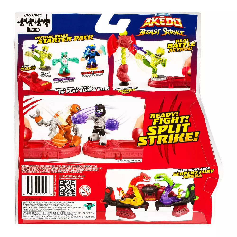 Legends of Akedo Beast Strike Starter Pack - Kick Attack Tri Kwonto