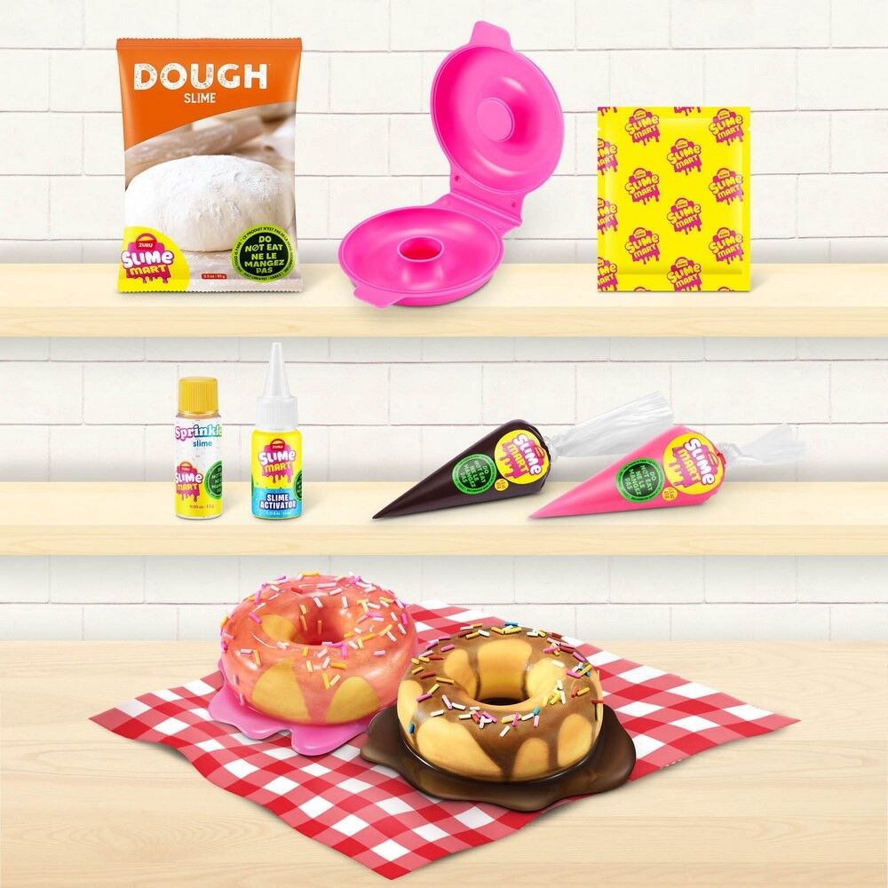 Zuru Slime Mart Make Your Own Realistic Slime Food Playset 10 Piece - Donut