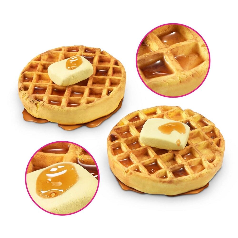Zuru Slime Mart Make Your Own Realistic Slime Food Playset 9 Pieces - Waffles