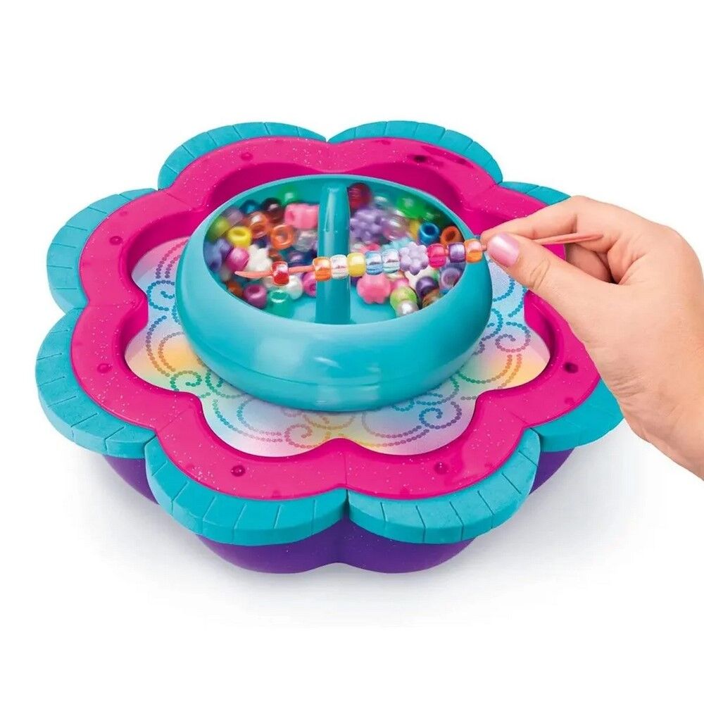 CRA-Z-ART Shimmer N' Sparkle 2 in 1 Spin & Bead Friendship Studio