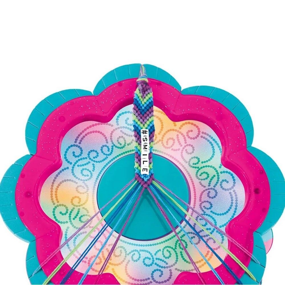 CRA-Z-ART Shimmer N' Sparkle 2 in 1 Spin & Bead Friendship Studio