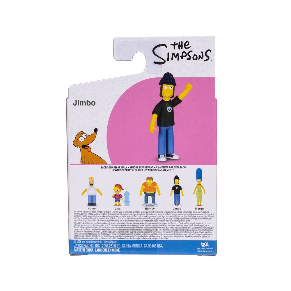 The Simpsons Homer Simpson 2.5" Action Figure - Jimbo