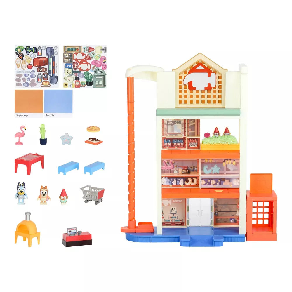 Bluey - Hammerbarn Shopping Playset