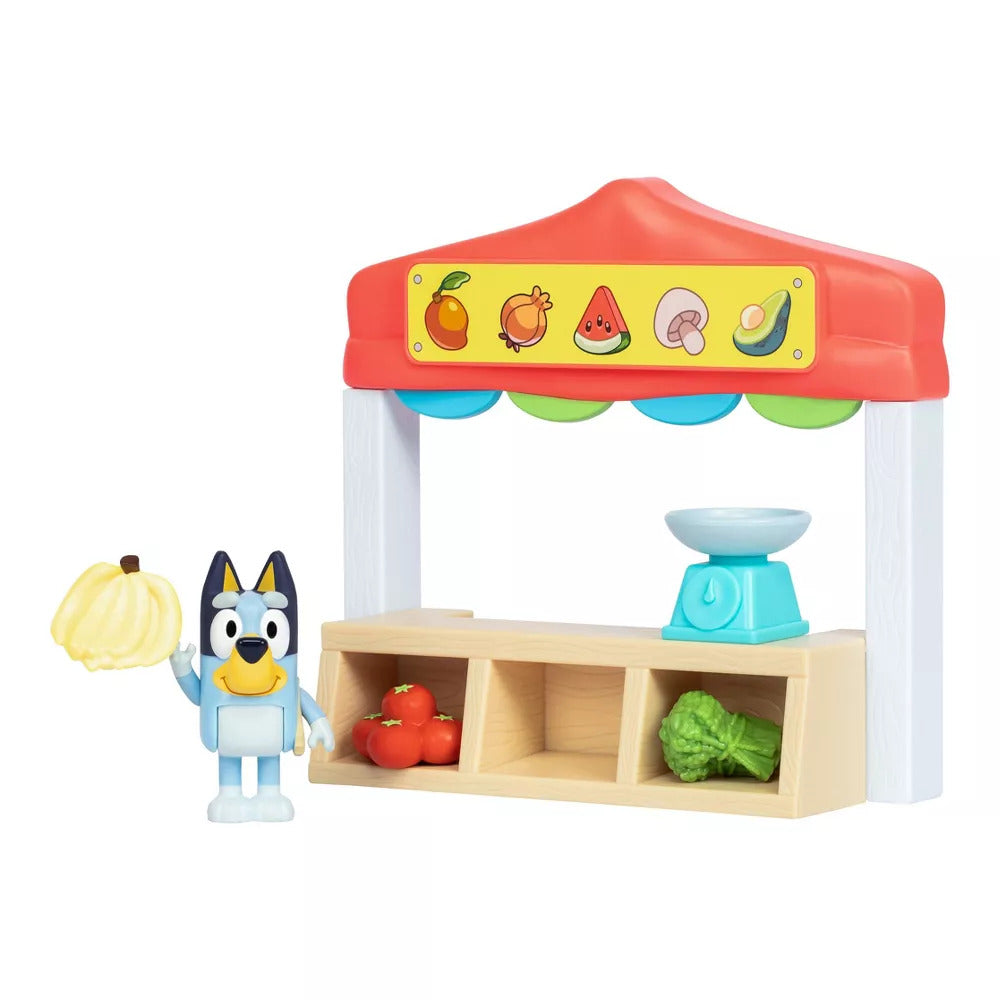 Bluey Farmers Market Playset