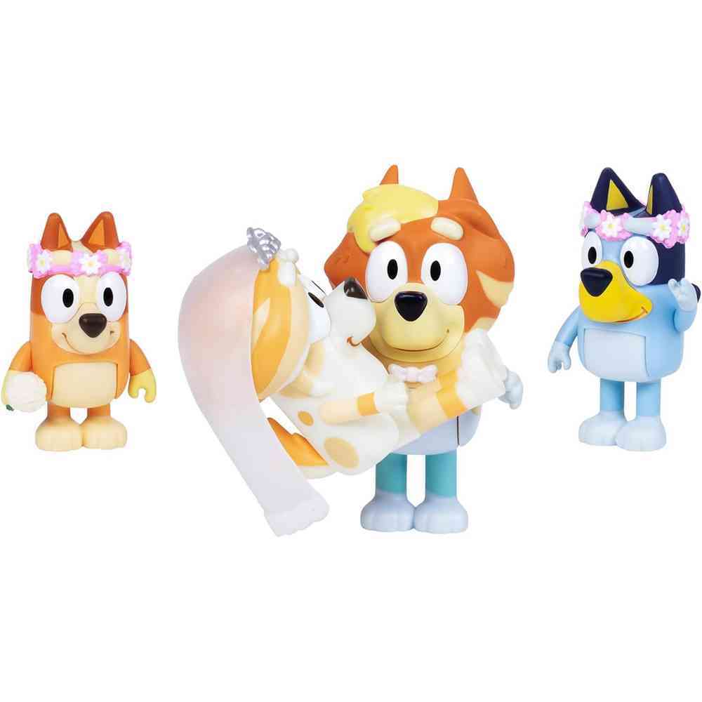 Bluey Wedding Time 4-Pack