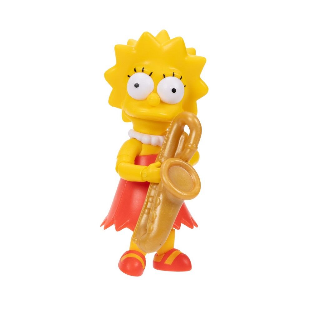 The Simpsons Lisa 5 Inch Action Figure with Saxophone Accessory