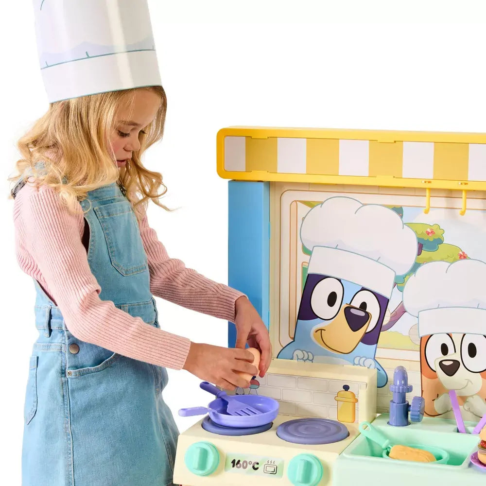 Bluey Cook With Chef Bluey Kitchen Playset