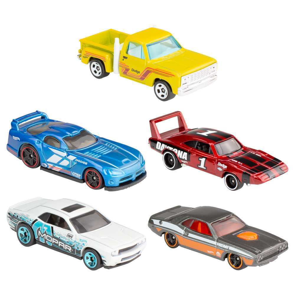 Hot Wheels Vehicles 1:64 5 Pack - Mopar