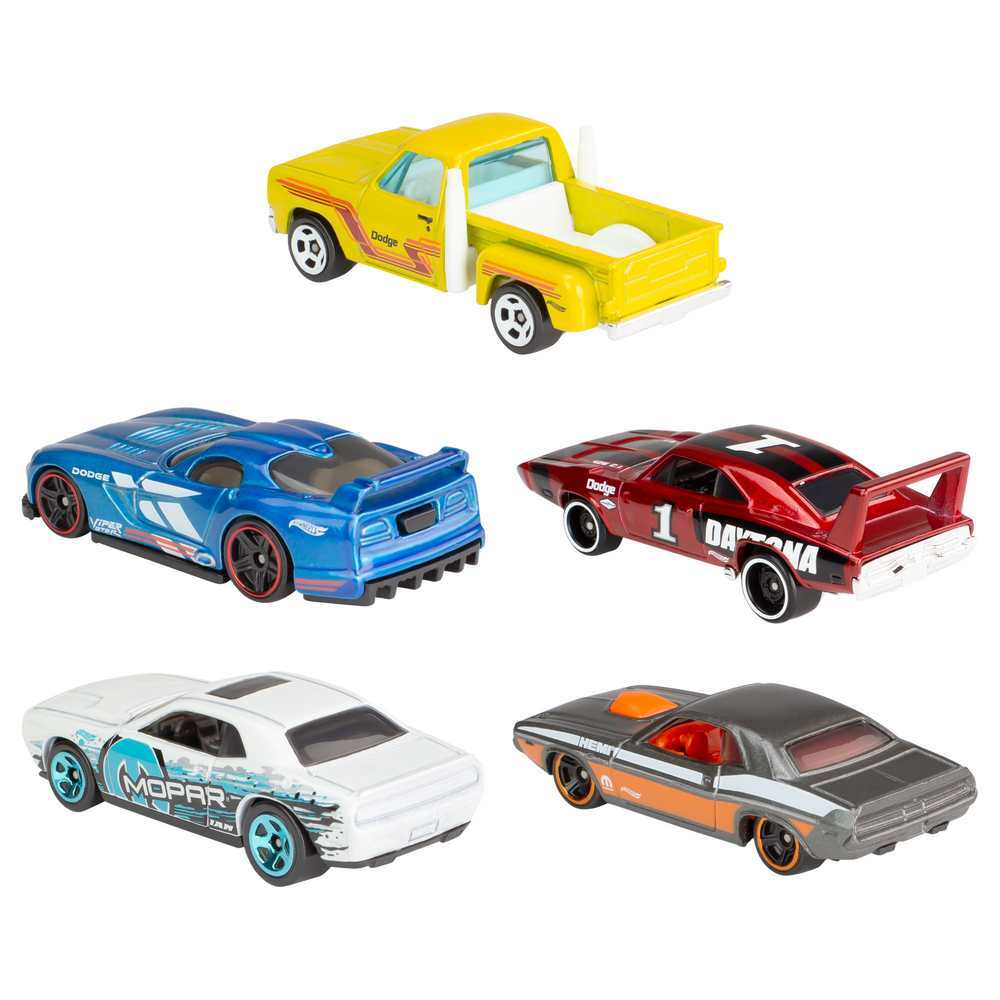 Hot Wheels Vehicles 1:64 5 Pack - Mopar