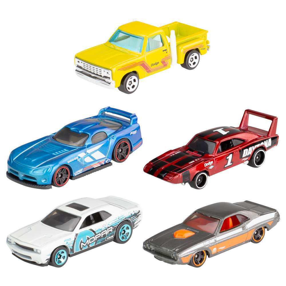 Hot Wheels Vehicles 1:64 5 Pack - Mopar