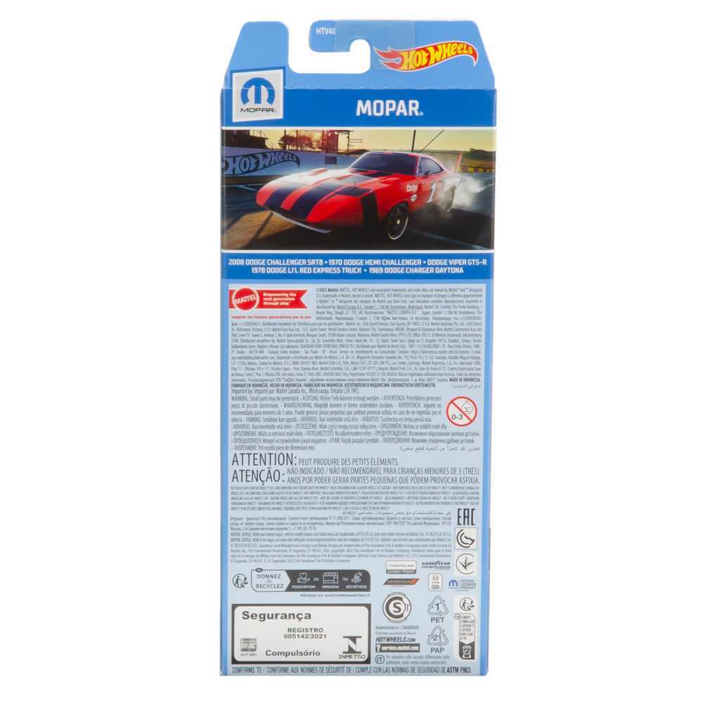 Hot Wheels Vehicles 1:64 5 Pack - Mopar