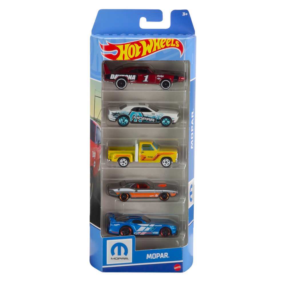 Hot Wheels Vehicles 1:64 5 Pack - Mopar