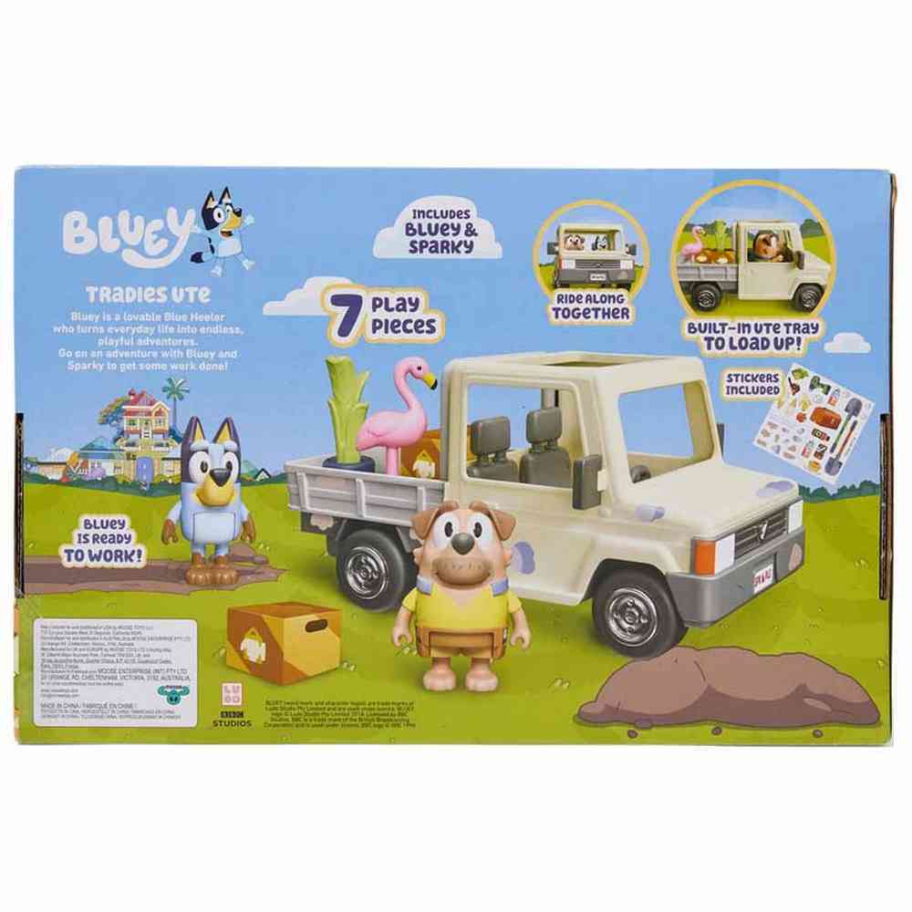 Bluey Tradies Ute