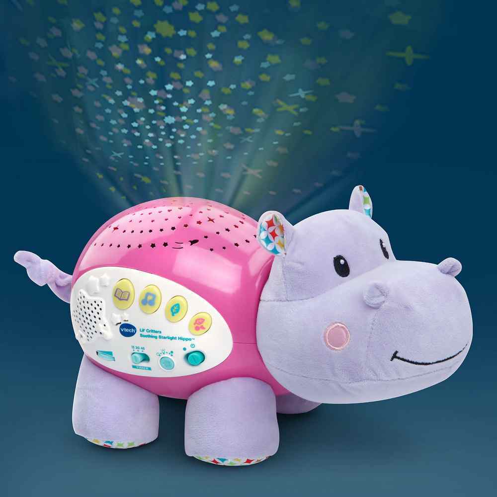 Vtech Baby Starlight Sounds Hippo Pink