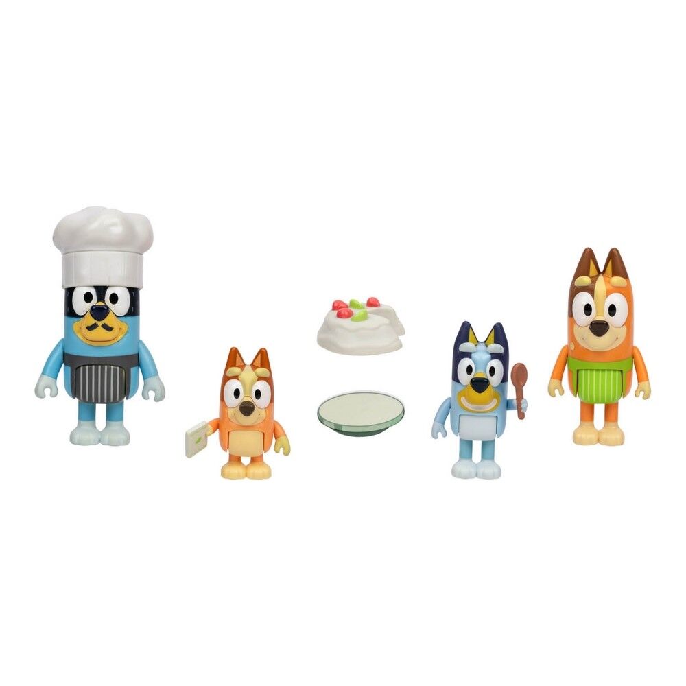 Bluey and Family 4 Figure Pack - Pavlova