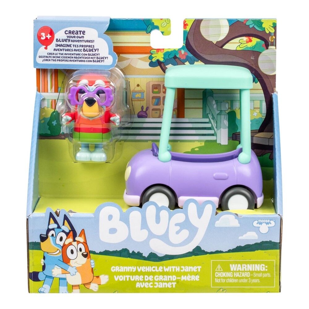 Bluey - Granny Car with Janet