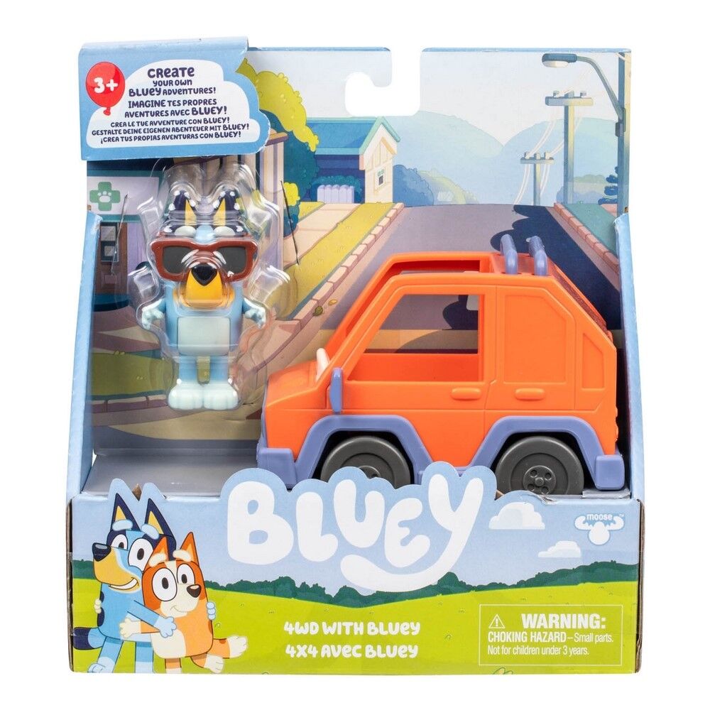 Bluey - Mini 4WD with Bluey