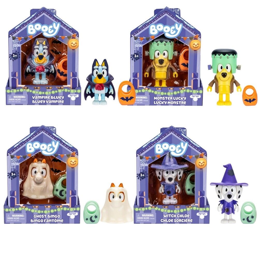 Bluey Single Figure & Accessory Pack Halloween (Randomly Selected)