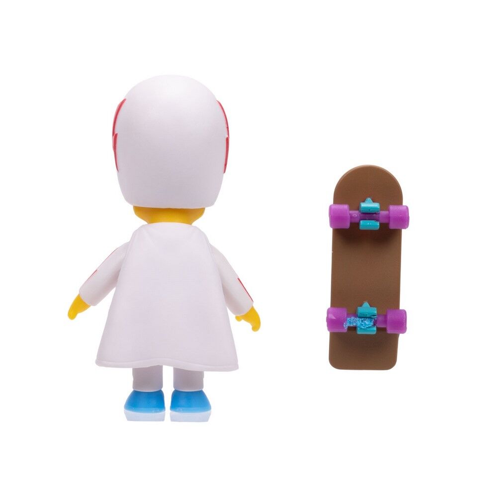 The Simpsons Bart 2.5 Inch Action Figure with Skateboard Accessory