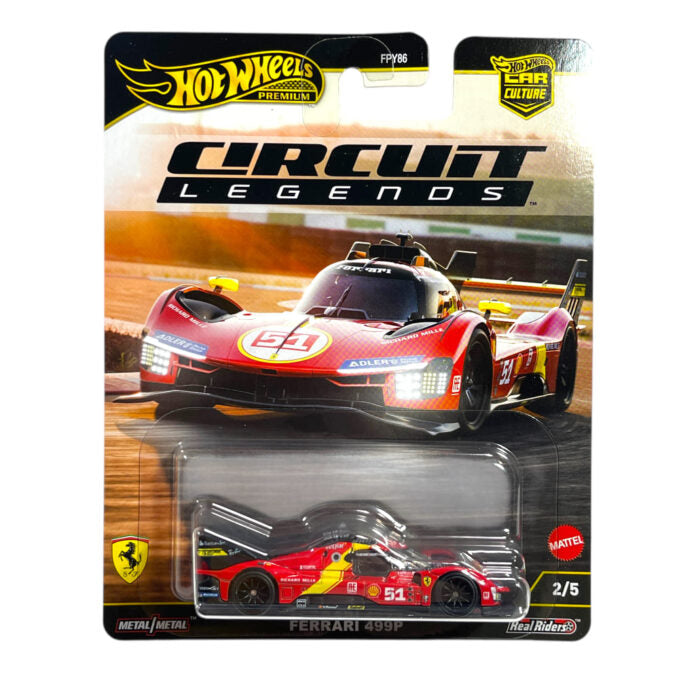 HW Car Culture Circuit Legends Ferrari 499P