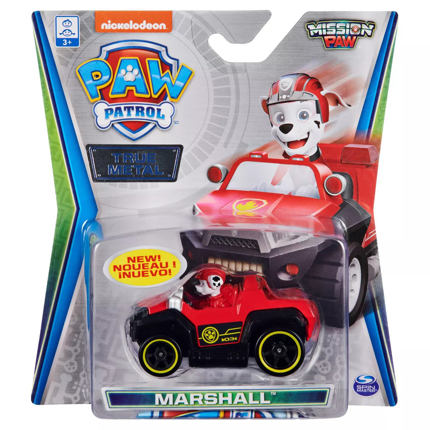 Paw Patrol True Metal Marshall Mission Paw 1:55