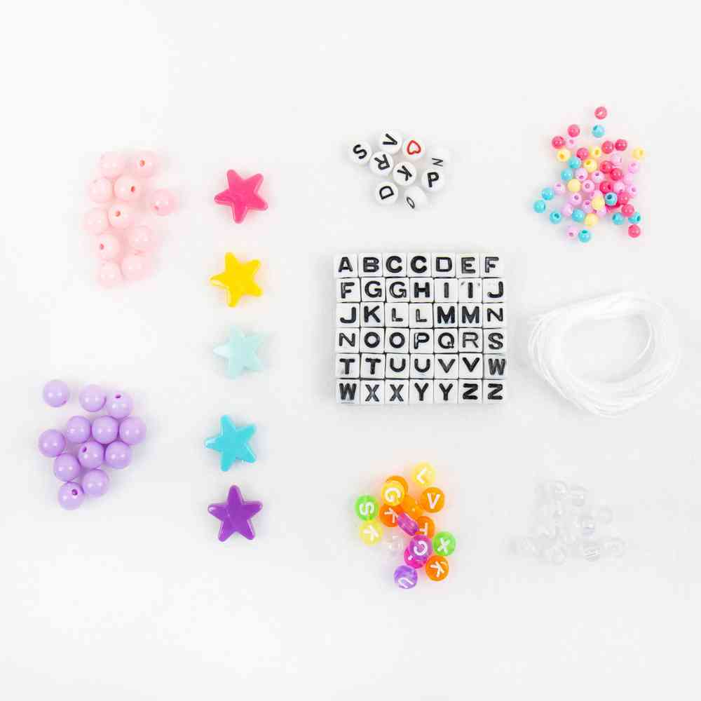 Personalized ABC Beads Wear & Share Bracelets