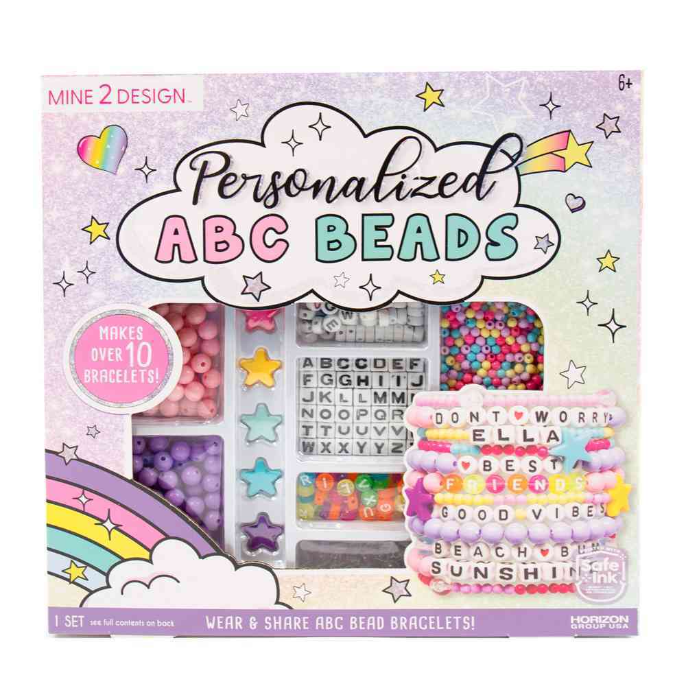 Mine 2 Design - Personalized ABC Beads