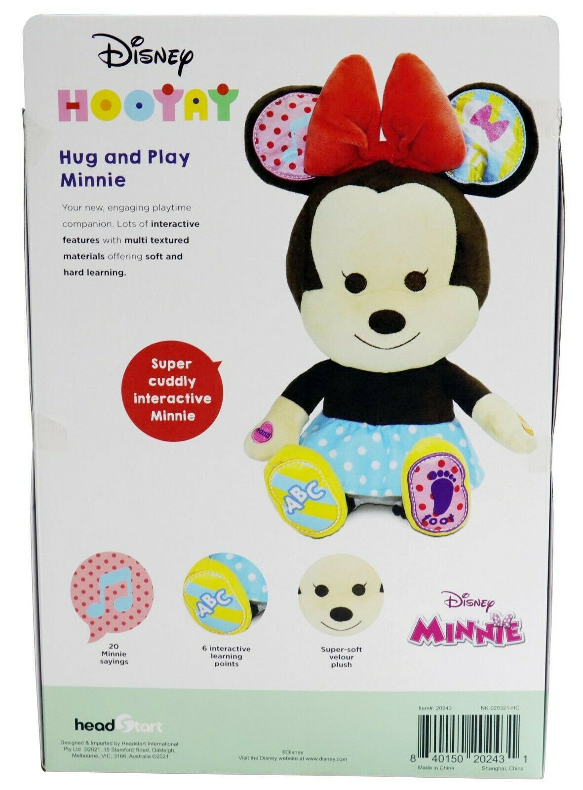 Disney Hooyay - Hug and Play Minnie