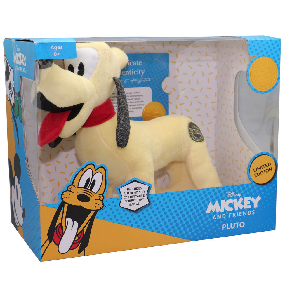Disney Mickey and Friends Pluto Plush Limited Edition
