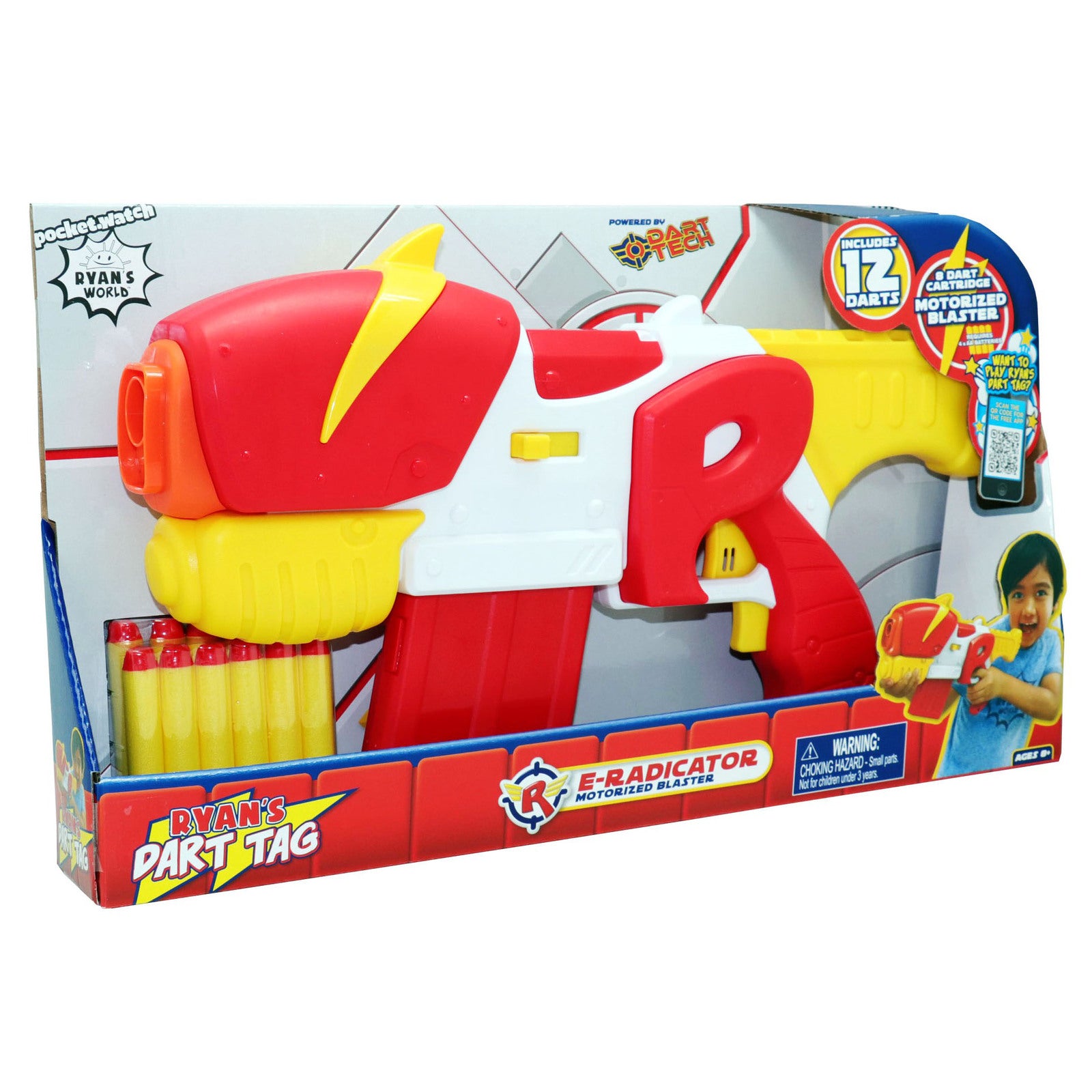 Ryans World Dart Tag - Eradicator Motorized Blaster