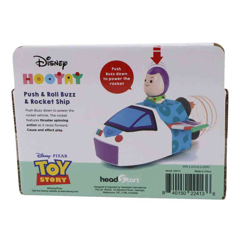 Disney Hooyay - Push & Play Buzz & Rocket Ship