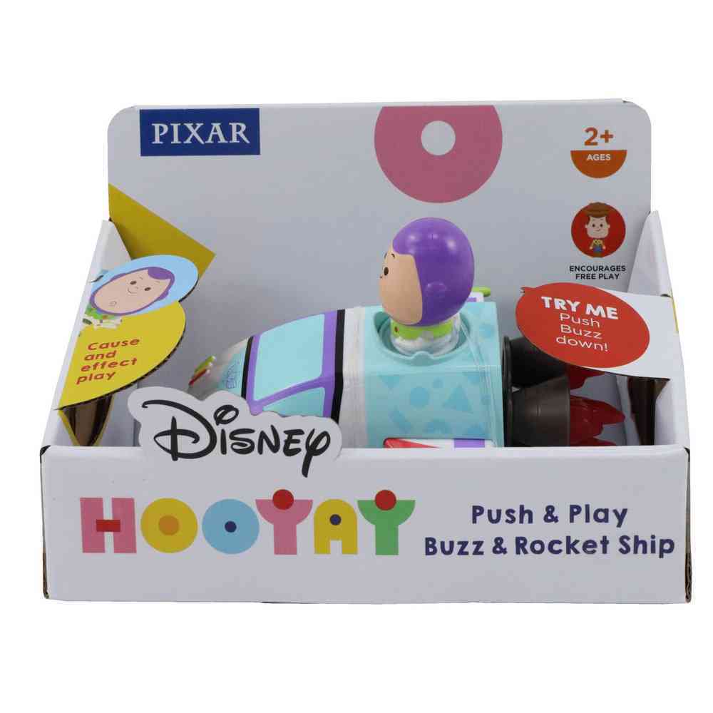 Disney Hooyay - Push & Play Buzz & Rocket Ship
