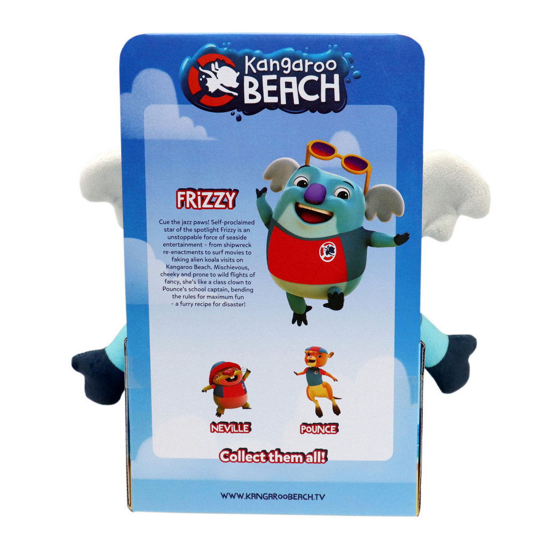 Kangaroo Beach Frizzy Plush 30cm