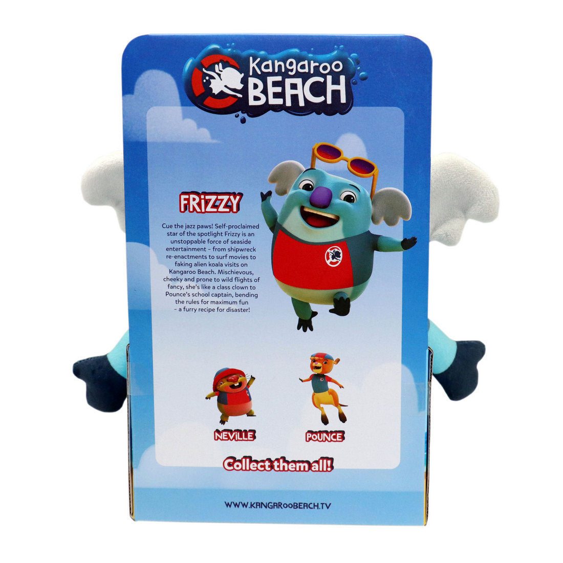 Kangaroo Beach Plush 30cm - Frizzy