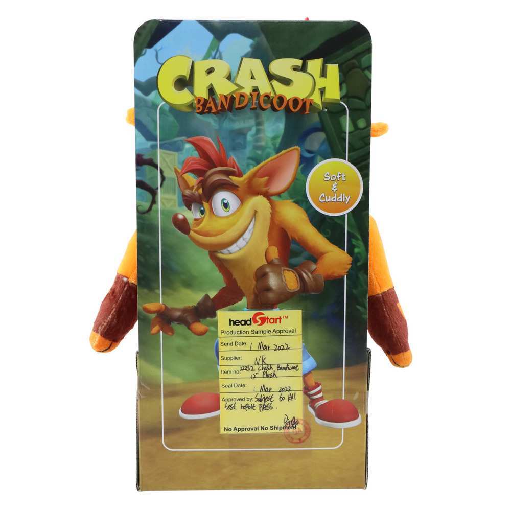 Crash Bandicoot Plush Medium