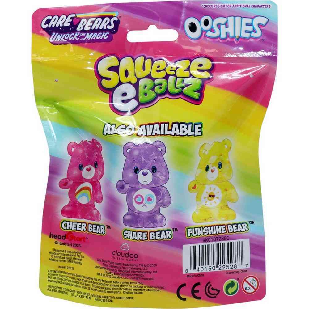 Care Bears Unlock the Magic Ooshies Squeeze E Ballz Share Bear