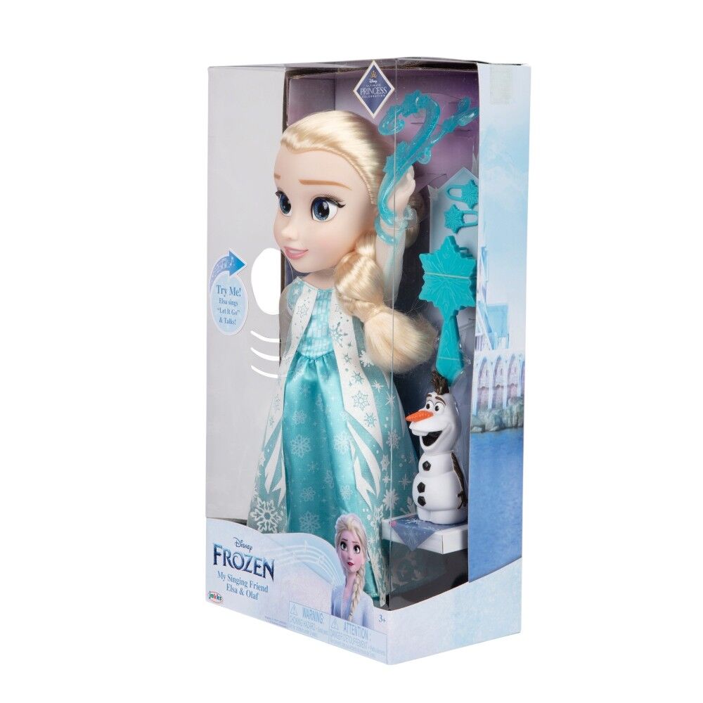Disney Frozen Classic Elsa Feature Doll - My Singing Friend Elsa & Olaf