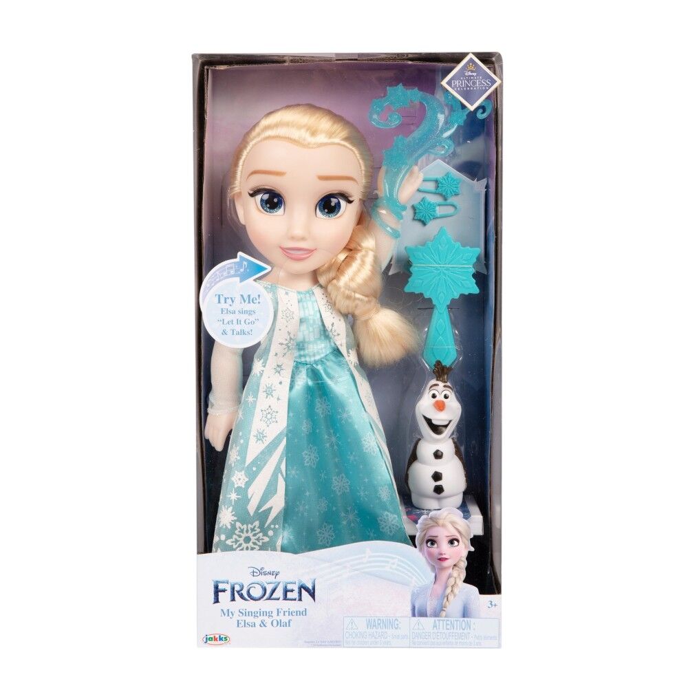 Disney Frozen Classic Elsa Feature Doll - My Singing Friend Elsa & Olaf