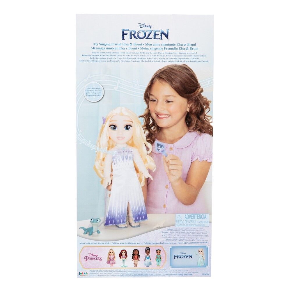 Disney Frozen Snow Queen Elsa Feature Doll My Singing Friend Elsa Doll